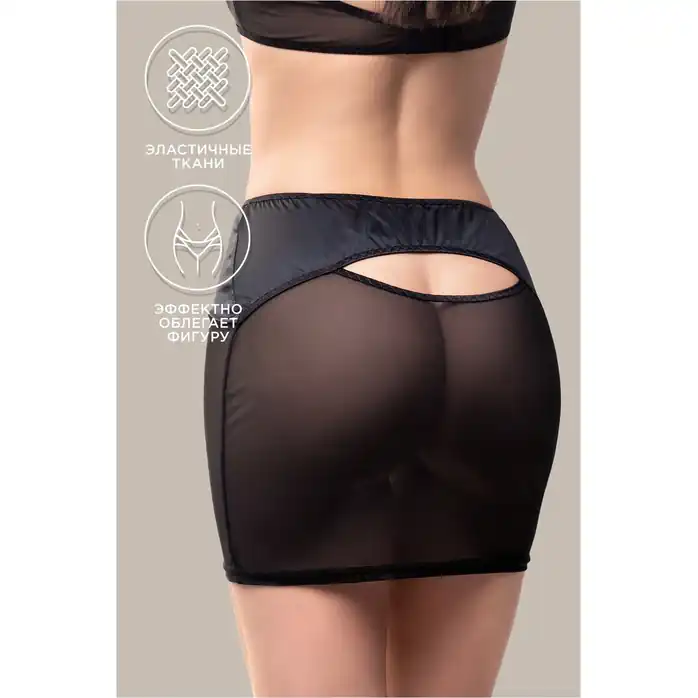 Полупрозрачная юбка Evenness - WANAME APPAREL