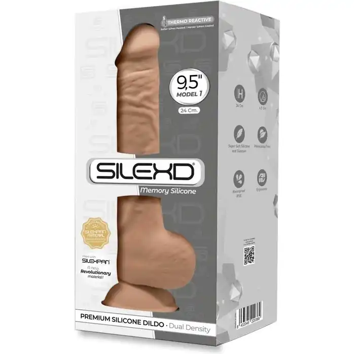 Карамельный фаллоимитатор SILEXD Model 3 9.5’’ - 24 см - SILEXD. Фотография 2.