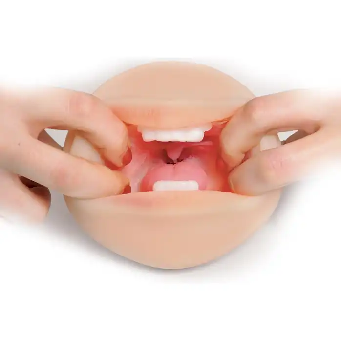 Телесный мастурбатор-ротик Deep Throat Cocksucker - PDX Extreme. Фотография 3.