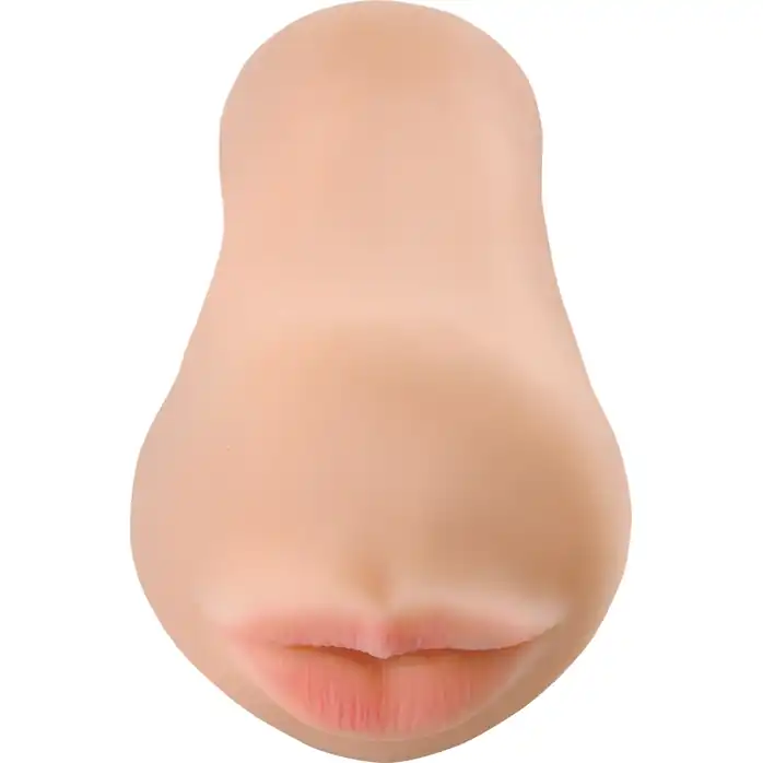 Телесный мастурбатор-ротик Deep Throat Cocksucker - PDX Extreme. Фотография 5.