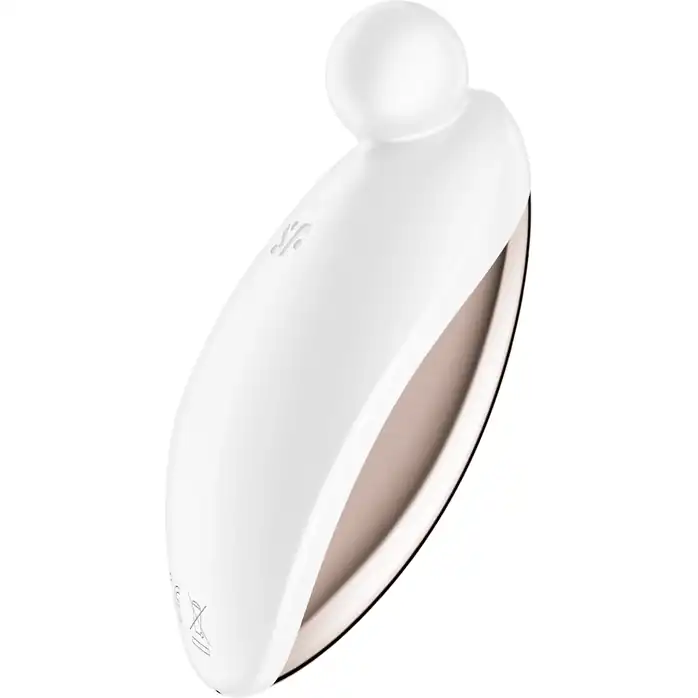 Белый вибростимулятор клитора Satisfyer Spot On 2