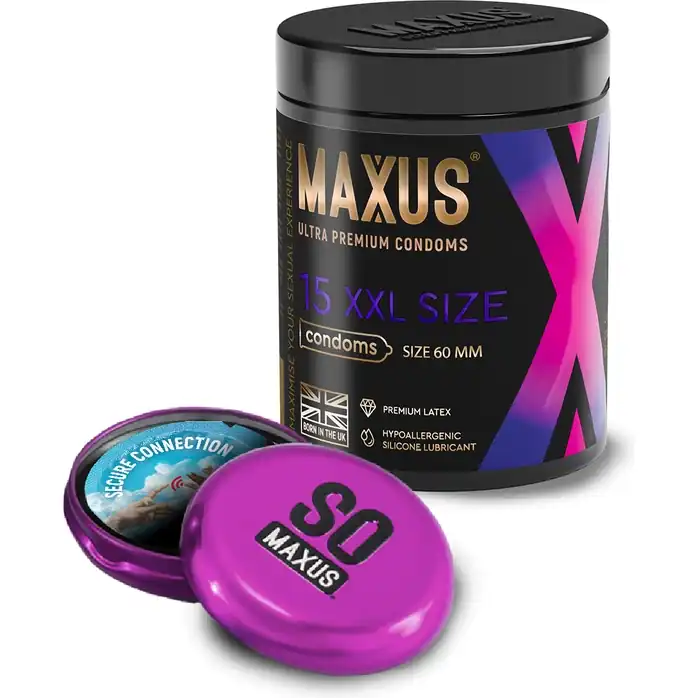 Презервативы увеличенного размера Maxus XXL - 15 шт. Фотография 3.