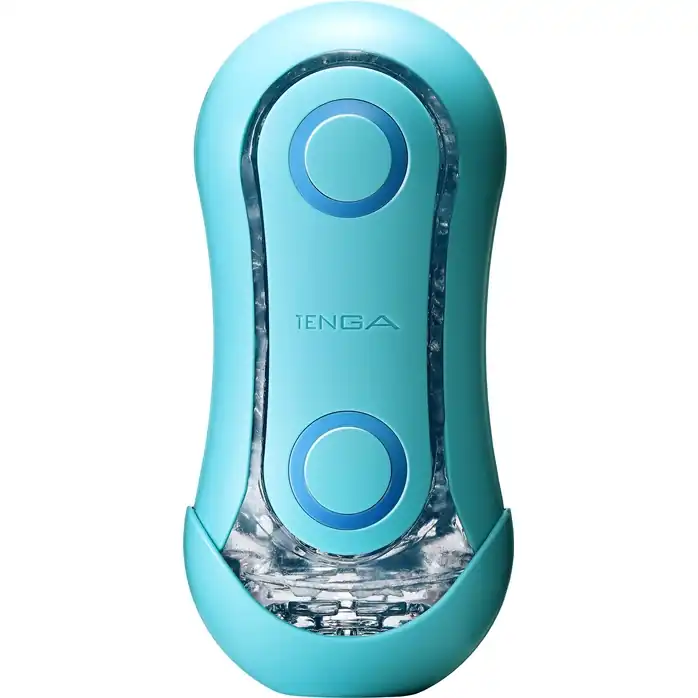 Голубой мастурбатор Tenga Flip ORB Ocean - FLIP Series