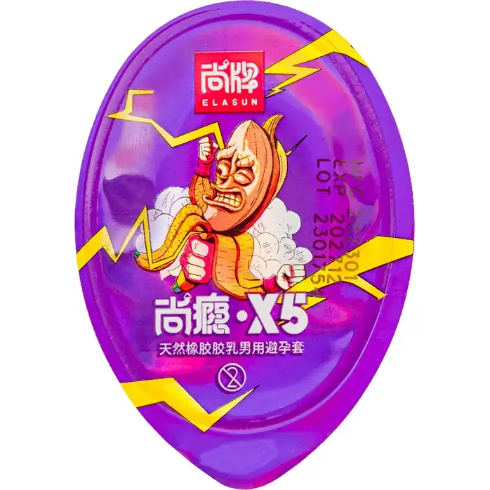 Особо тонкие презервативы Elasun G-spot Air Bag X5 - 6 шт. Фотография 4.