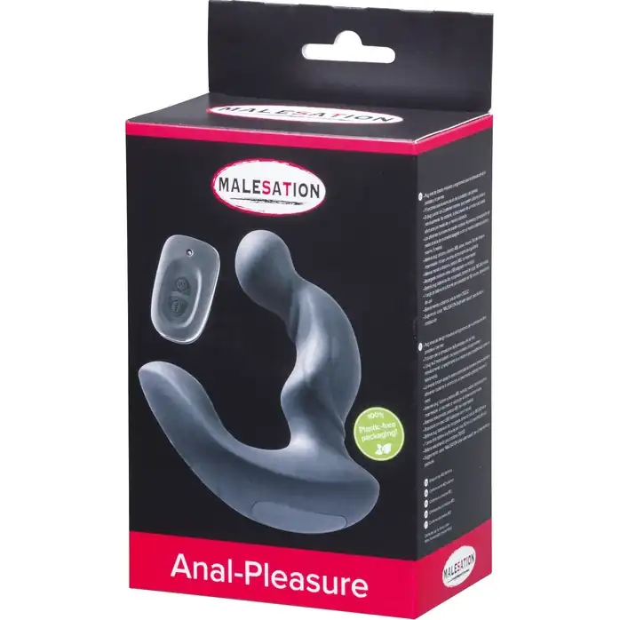 Черный стимулятор простаты Anal-Pleasure. Фотография 3.