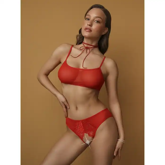 Сексуальные трусики с доступом и бантом сзади - Easy to love. Фотография 2.