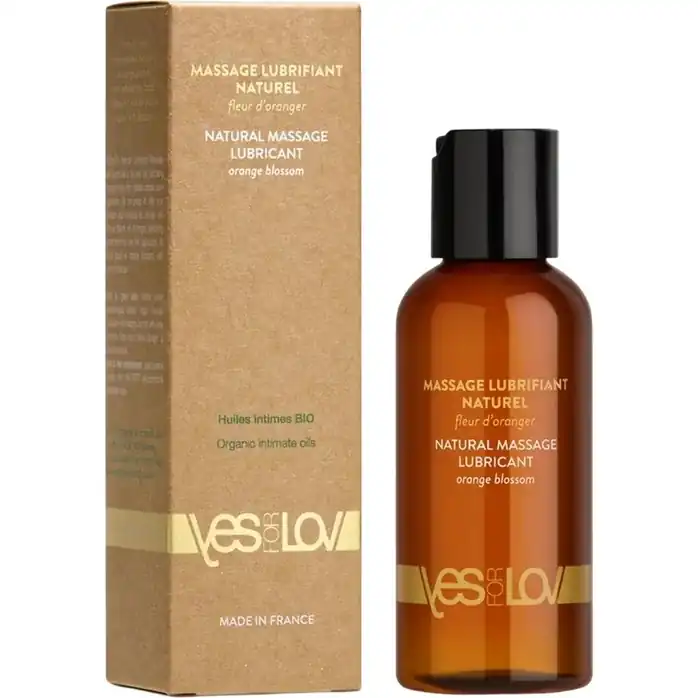 Натуральная массажная смазка Natural Massage Lubricant Orange Blossom - 100 мл