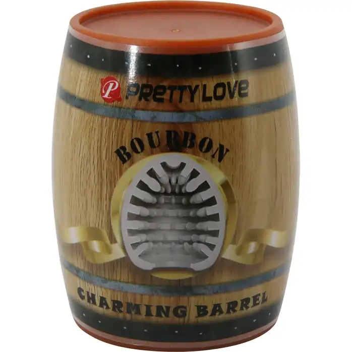 Мастурбатор в футляре-бочке Charming Barrel Bourbon - Pretty Love. Фотография 7.