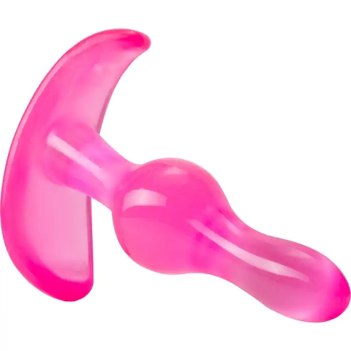 Розовая анальная пробка Curvy Anal Plug - 8,4 см - B Yours. Фотография 3.