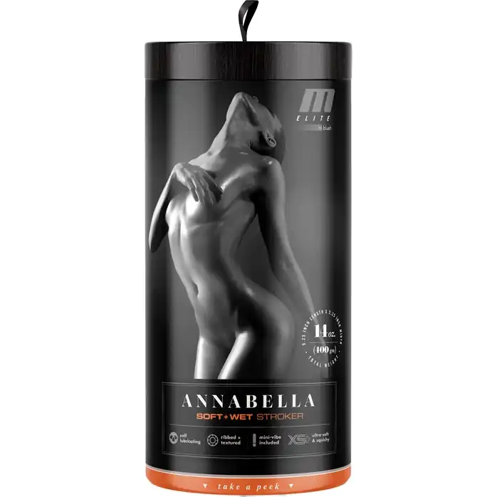 Мастурбатор-вагина Soft Wet Annabella Realistic Beige Masturbator - M for Men. Фотография 2.