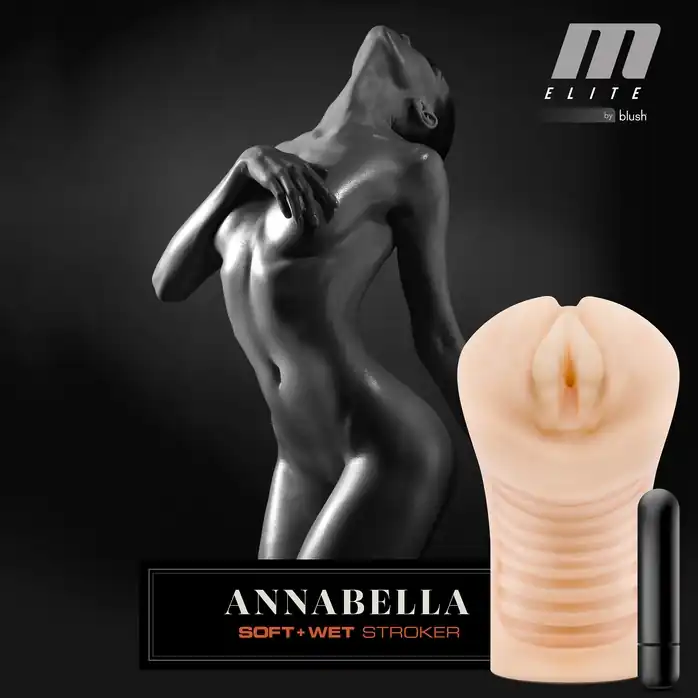 Мастурбатор-вагина Soft Wet Annabella Realistic Beige Masturbator - M for Men. Фотография 6.