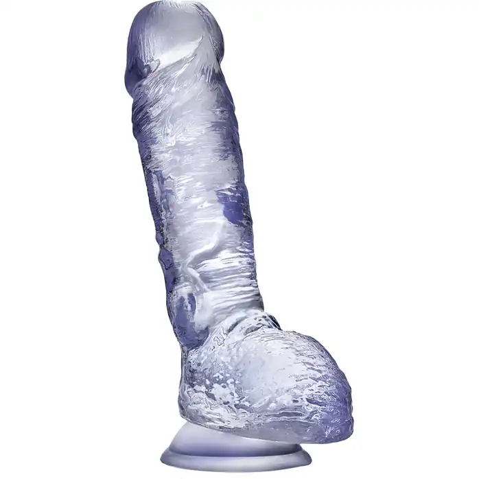 Прозрачный фаллоимитатор Hearty N’ Hefty - 22,9 см - B Yours Plus