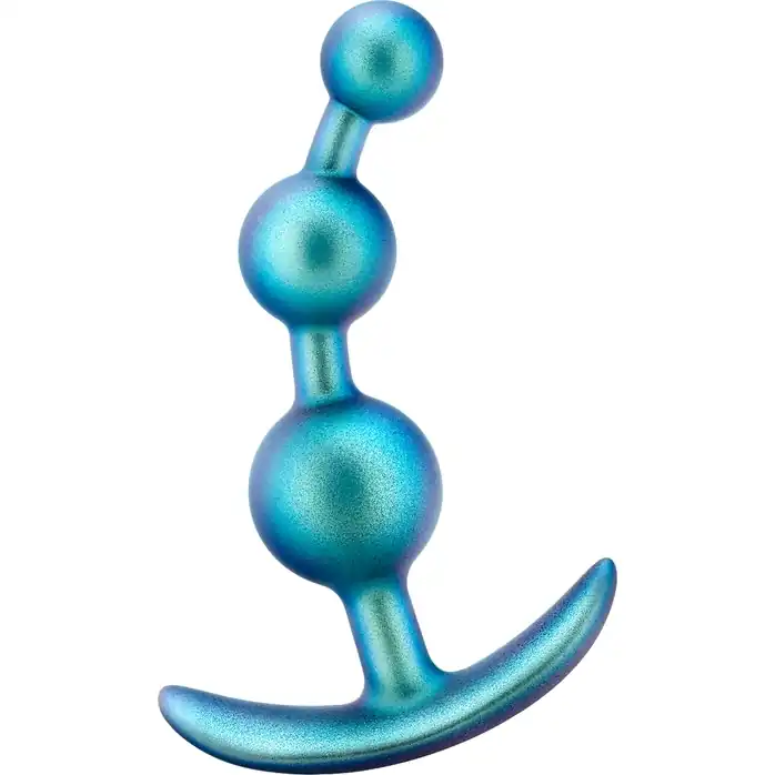 Бирюзовый анальный стимулятор The Gamma Plug - 13,3 см - Anal Adventures