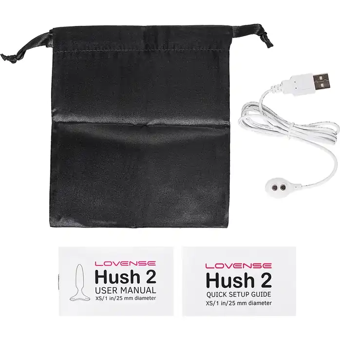Черная анальная втулка Hush 2 (XS) - 12,1 см. Фотография 8.
