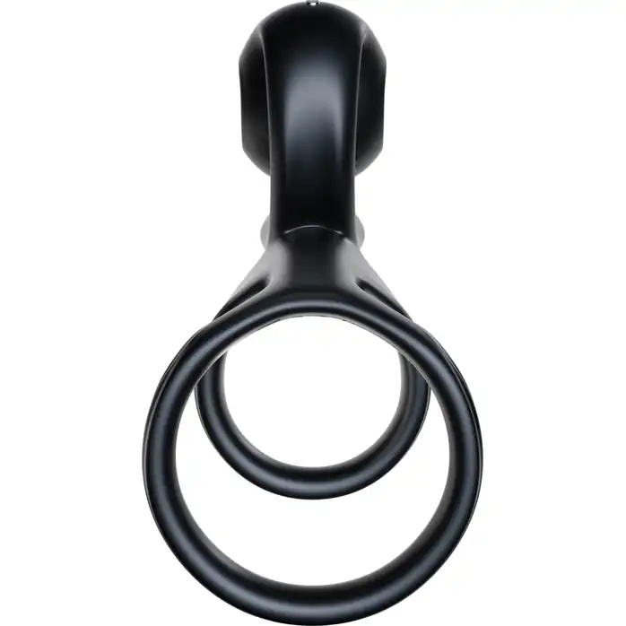 Черная насадка на пенис SVibe Jovi с пультом ДУ. Фотография 9.