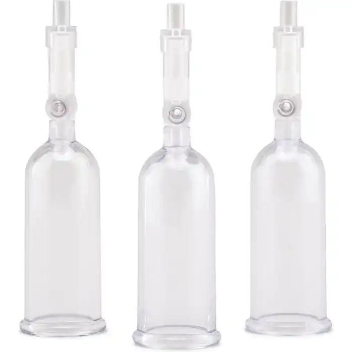 Вакуумная помпа для клитора и сосков Nipple Suckers with Clitoral Pump. Фотография 2.