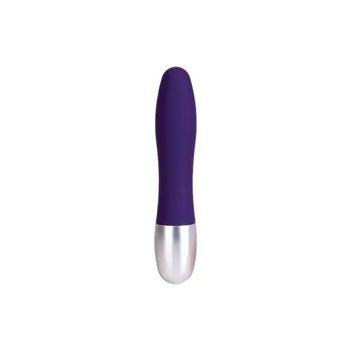Фиолетовый вибратор Discretion Probe - 11 см. Фотография 2.