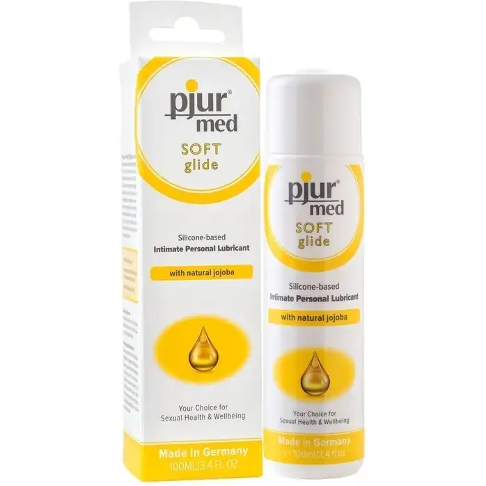 Силиконовый лубрикант с жожоба pjur MED Soft glide - 100 мл - Pjur MED. Фотография 3.