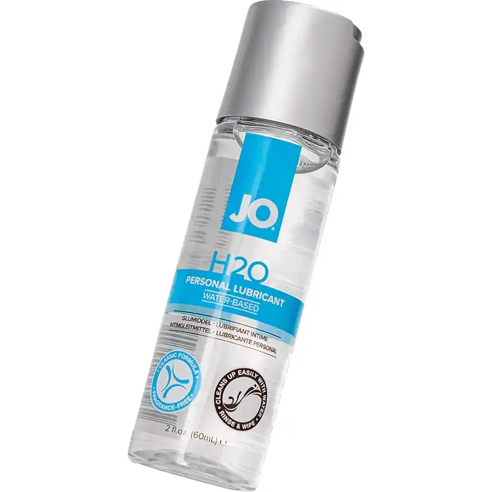 Нейтральный лубрикант на водной основе JO Personal Lubricant H2O - 60 мл - JO H2O Classic. Фотография 4.