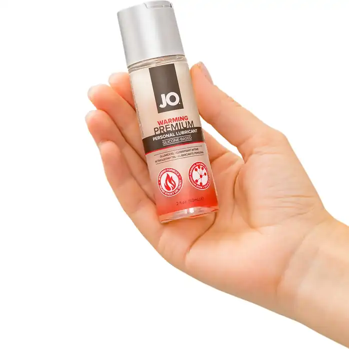 Возбуждающий лубрикант на силиконовой основе JO Personal Premium Lubricant Warming - 60 мл - JO Premium Classic. Фотография 3.