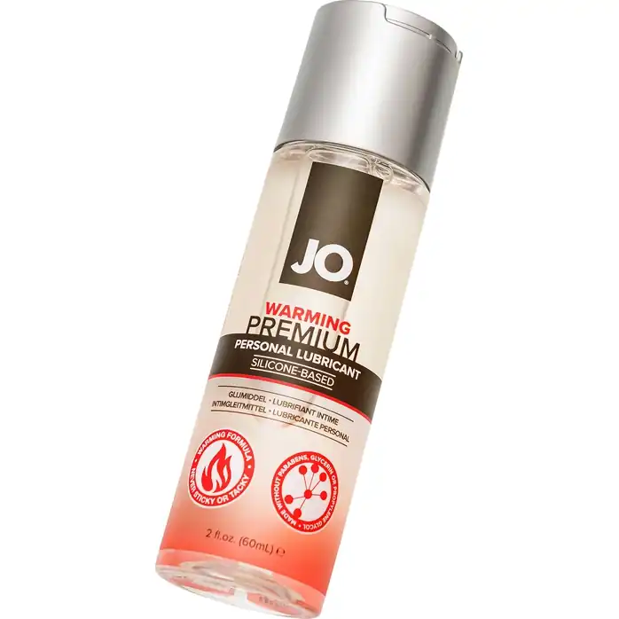 Возбуждающий лубрикант на силиконовой основе JO Personal Premium Lubricant Warming - 60 мл - JO Premium Classic. Фотография 4.