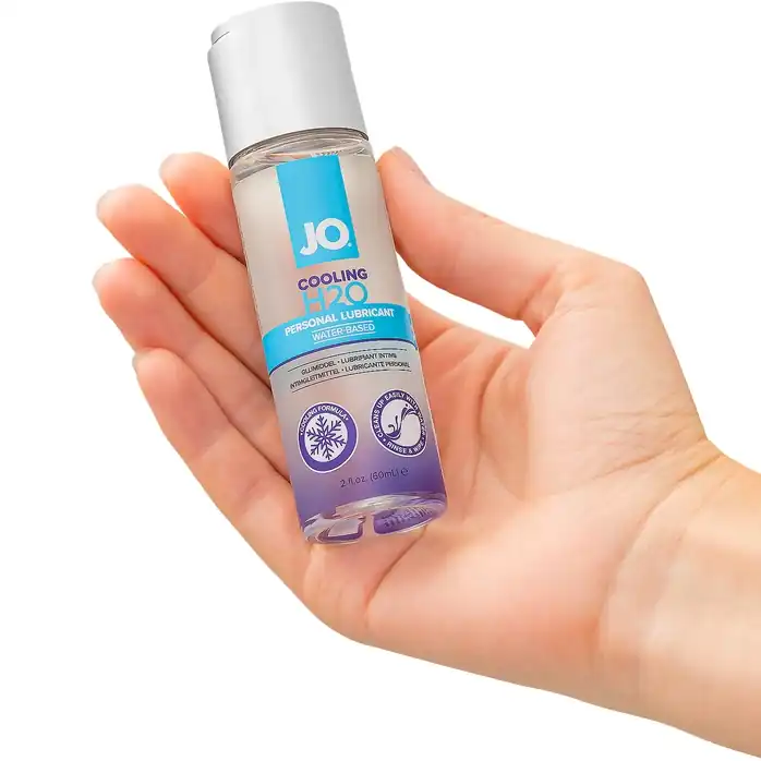 Охлаждающий лубрикант на водной основе JO Personal Lubricant H2O COOLING - 60 мл - JO H2O Classic. Фотография 3.