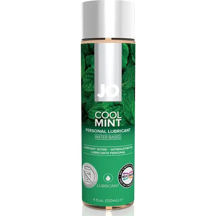 Лубрикант на водной основе с ароматом мяты JO Flavored Cool Mint H2O - 120 мл - JO H2O Flavors