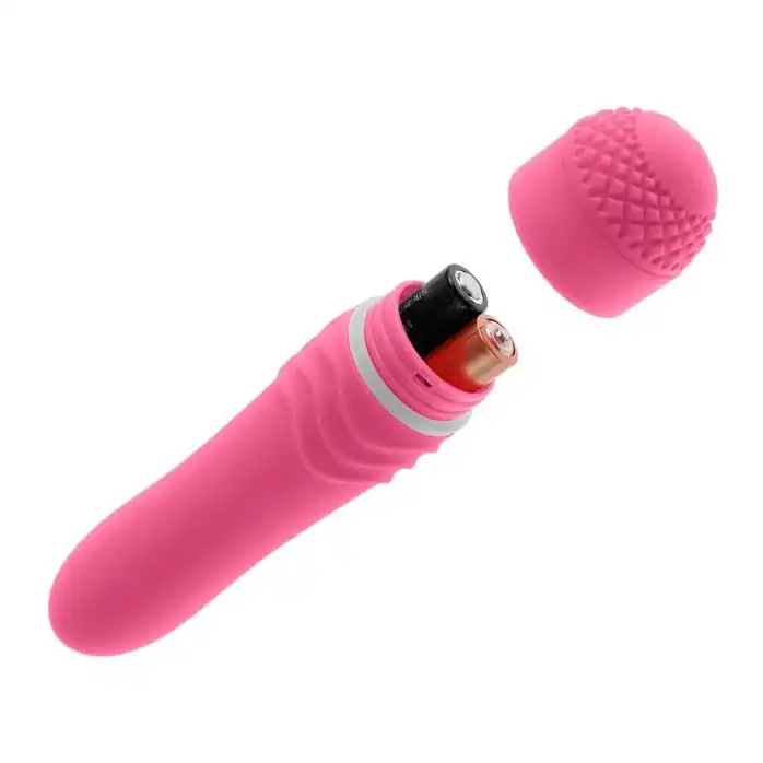 Розовый водонепроницаемый вибратор Neon Luv Touch Vibe - 19 см - Neon Luv Touch. Фотография 2.