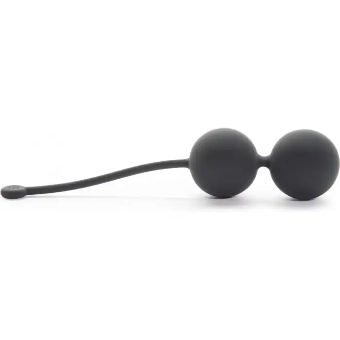 Вагинальные шарики Tighten and Tense Silicone Jiggle Balls - Fifty Shades of Grey. Фотография 2.