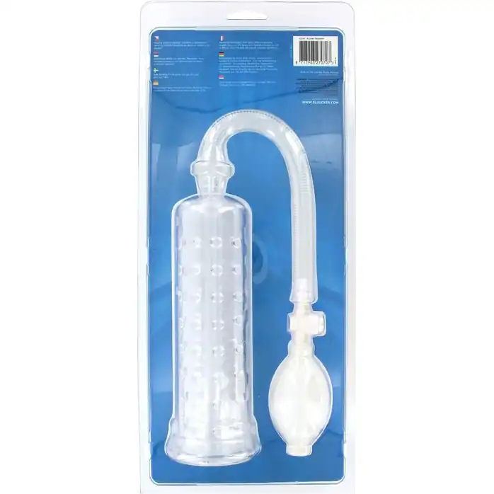 Прозрачная вакуумная помпа XLsucker Penis Pump. Фотография 4.
