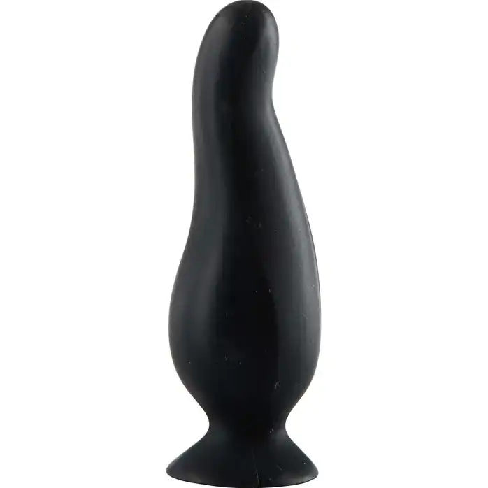 Чёрная анальная пробка My Favourite Butt Plug - 10 см