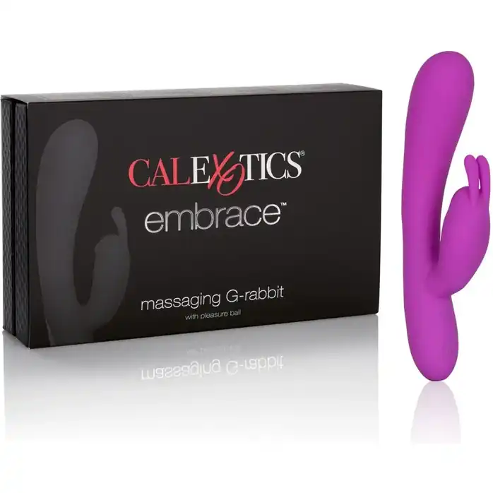 Перезаряжаемый вибромассажер Embrace Massaging G-Rabbit - Embrace. Фотография 8.