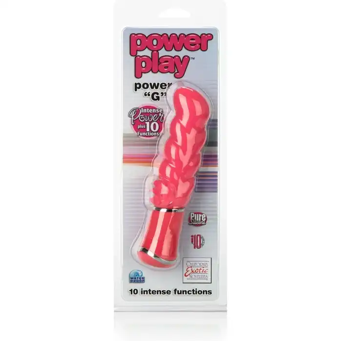 Розовый вибромассажер Power Play Power G - 11,5 см - Power Play. Фотография 7.