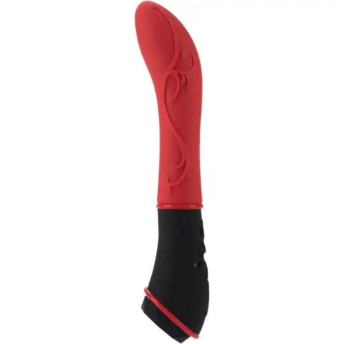 Красный вибромассажер Tantric 10-Function Nirvana - 19 см - Tantric Collection