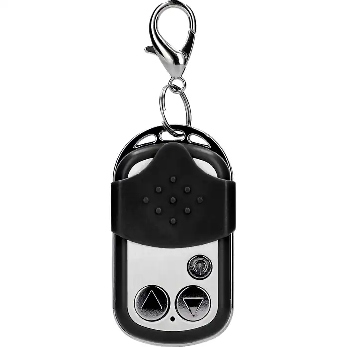 Черная вибропуля Remote Vibrating Bullet с пультом ДУ - Shots Toys. Фотография 3.