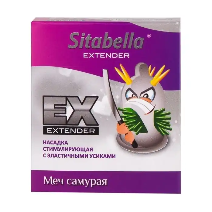 Стимулирующая насадка Sitabella Extender Меч самурая - Sitabella condoms