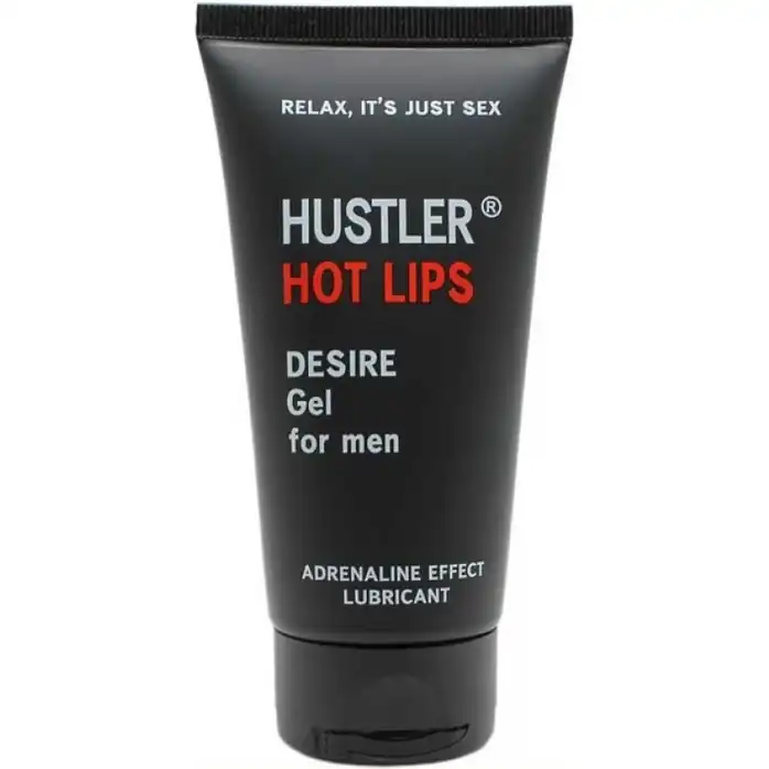 Возбуждающая мужская гель-смазка HOT LIPS - 75 мл - Eroticon lubricants
