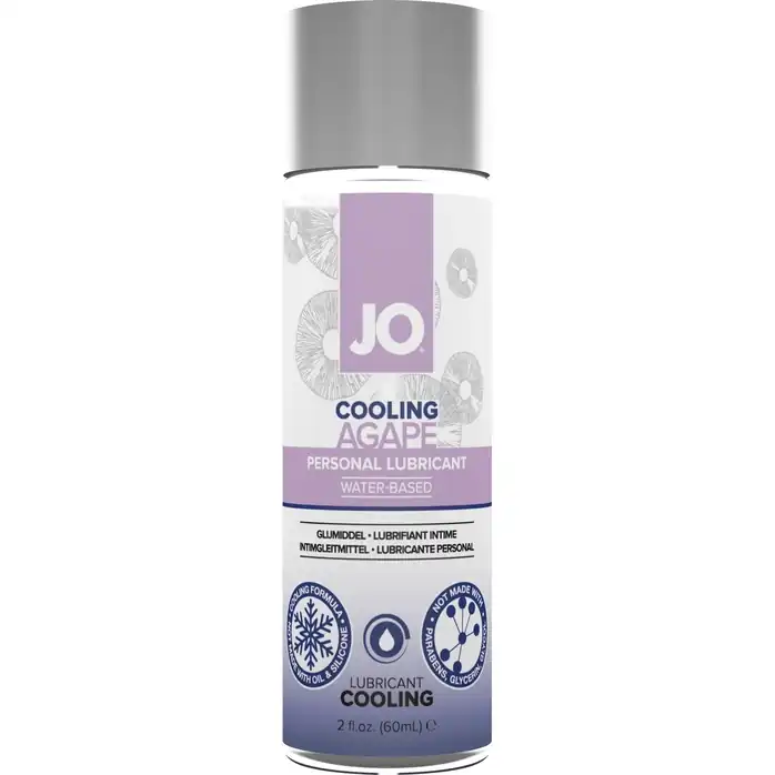 Женский охлаждающий лубрикант на водной основе JO AGAPE LUBRICANT COOLING - 60 мл - JO Agape