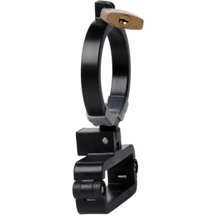 Пояс верности Oppressor Male Confinement Chastity Cage with Ball Clamp and Anal Hook - Master Series. Фотография 3.