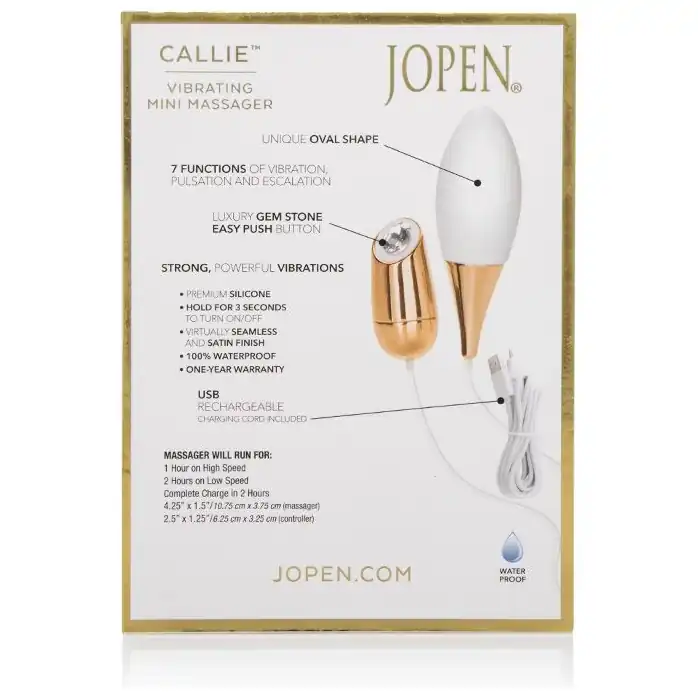 Вибромассажер Vibrating Mini Massager - 10,75 см - Callie. Фотография 6.