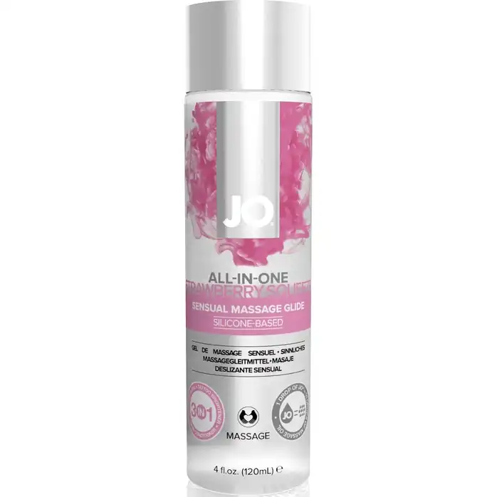 Массажный гель ALL-IN-ONE Massage Oil клубничный - 120 мл - JO ALL-IN-ONE Massage Glide