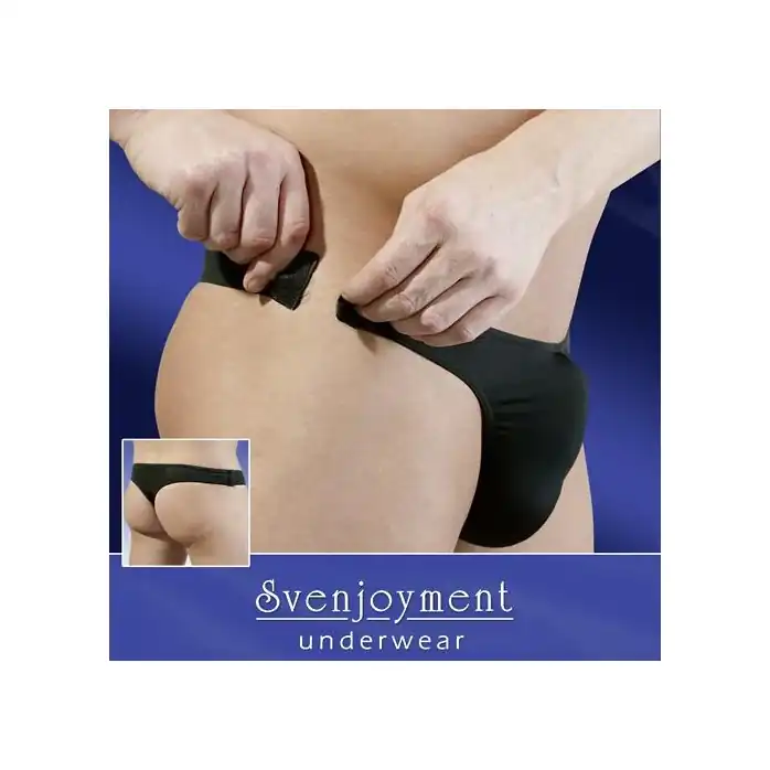 Мужские трусы-танга на липучке сбоку - Svenjoyment underwear