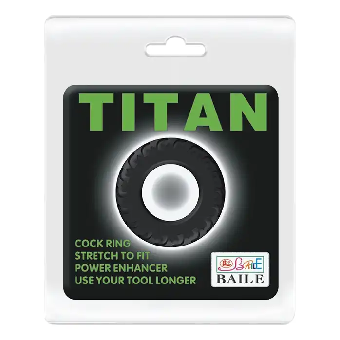 Эреционное кольцо в форме автомобильной шины Titan. Фотография 5.