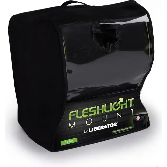 Чёрная подушка для фиксации мастурбаторов от Fleslight - Liberator Retail Fleshlight Top Dog. Фотография 2.