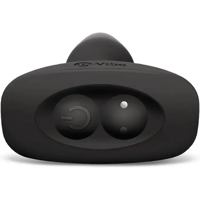 Чёрная вибровтулка с ротацией шариков RIMMING REMOTE CONTROL PLUG BLACK - 15,2 см. Фотография 5.