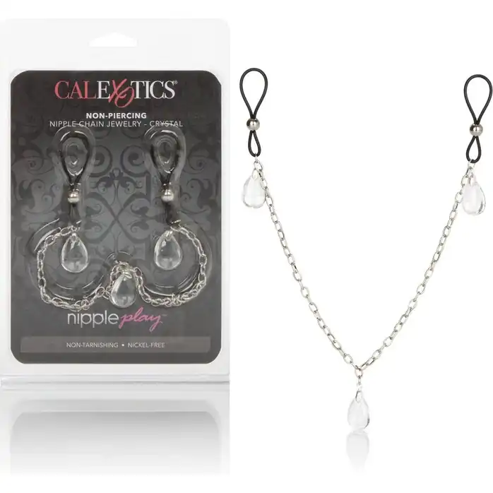 Зажимы на соски Non-Piercing Nipple Chain Jewelry - Nipple Play. Фотография 2.