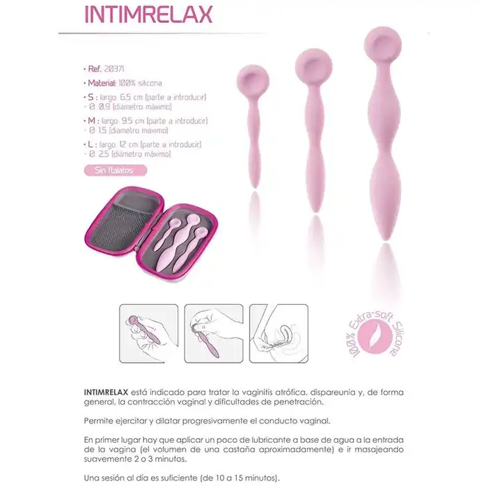 Система прогрессивной реабилитации атрофического вагинита Femintimate Intimrelax. Фотография 5.