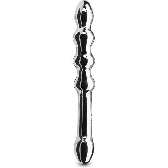 Изогнутый стимулятор G-точки Deliciously Deep Steel G-Spot Wand - 25,4 см - Fifty Shades Darker. Фотография 2.