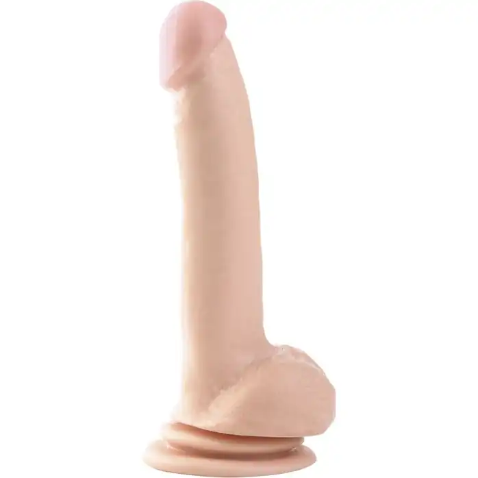 Телесный фаллоимитатор 9 Suction Cup Dong - 22,9 см - Basix Rubber Works