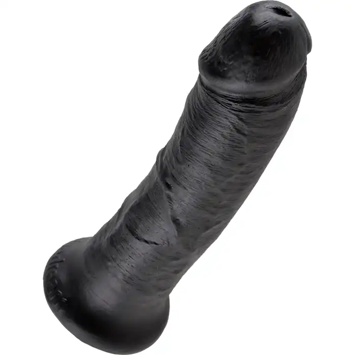 Чёрный фаллоимитатор 8 Cock - 20,3 см - King Cock. Фотография 2.